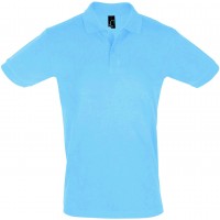 POLO PIQUÉ M/M 3 BOT PERFECT MEN 11346 AZUL CÉU  